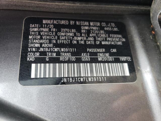 2020 NISSAN ROGUE SPOR - JN1BJ1CW7LW391311