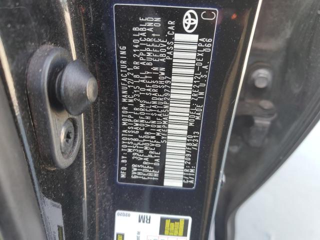 2022 TOYOTA COROLLA LE - 5YFEPMAE5NP297797