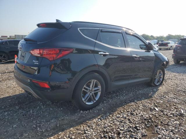 HYUNDAI SANTA FE S 2018 black  gas 5XYZUDLB9JG512111 photo #4