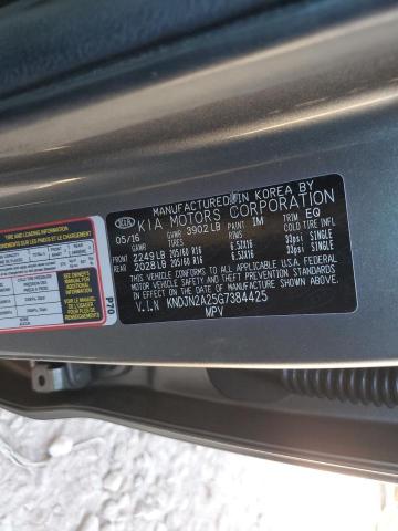 2016 KIA SOUL - KNDJN2A25G7384425