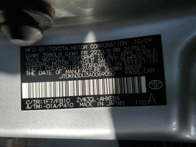 2010 TOYOTA PRIUS - JTDKN3DU3A0069050