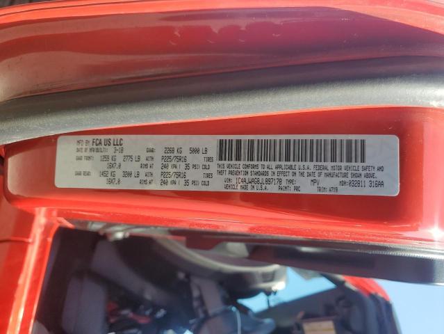 2018 JEEP WRANGLER S 1C4AJWAG8JL897178