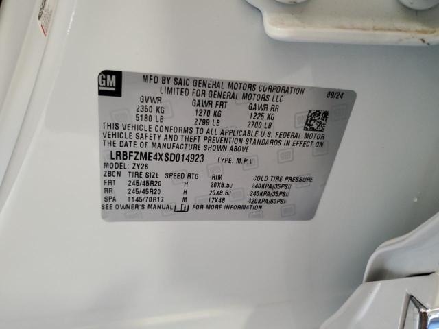 2025 BUICK ENVISION A LRBFZME4XSD014923
