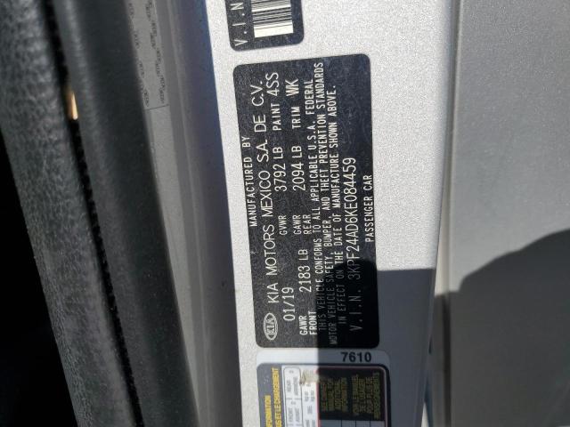 2019 KIA FORTE FE - 3KPF24AD6KE084459