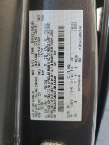 2025 FORD ESCAPE ACT 1FMCU9GN9SUB33239