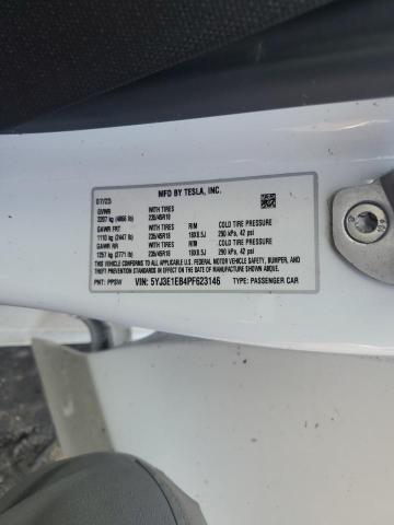 2023 TESLA MODEL 3 5YJ3E1EB4PF623146