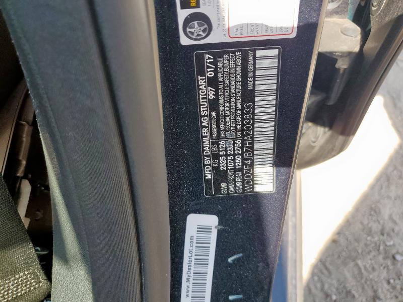 2017 MERCEDES-BENZ E 300 - WDDZF4JB7HA203833