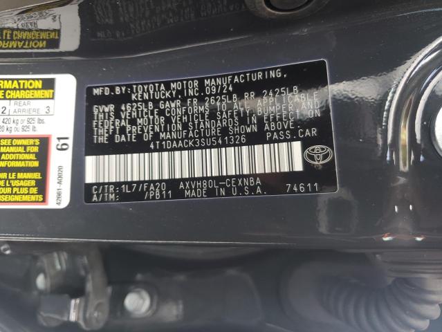 2025 TOYOTA CAMRY XSE - 4T1DAACK3SU541326