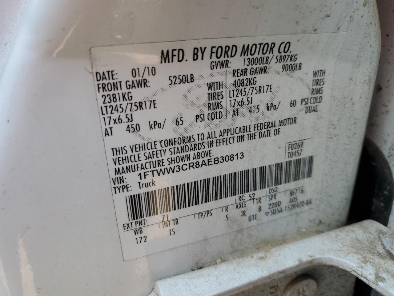 FORD F-350 SUPER DUTY