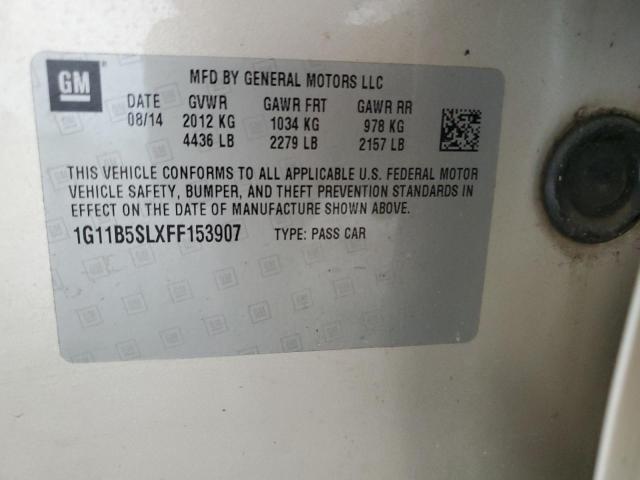 2015 CHEVROLET MALIBU LS - 1G11B5SLXFF153907
