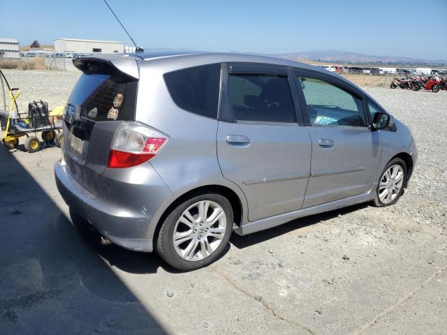 HONDA FIT SPORT 2009 silver  gas JHMGE88459C007395 photo #4