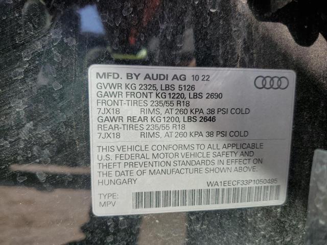 2023 AUDI Q3 PREMIUM WA1EECF33P1050495