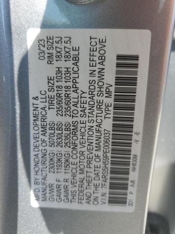 2023 HONDA CR-V SPORT 7FARS5H59PE006037