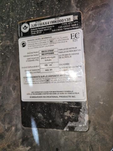 2021 CAN 976 CC - 3JB1WAX41MK000138