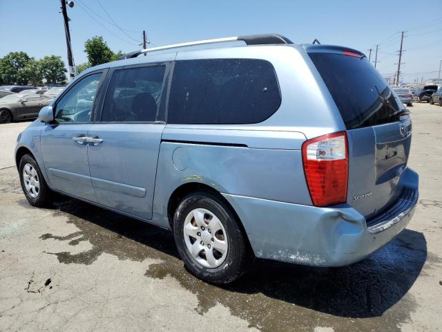 KIA SEDONA EX 2009 blue sports v gas KNDMB233496315066 photo #3