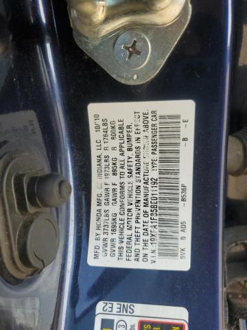 2011 HONDA CIVIC EX - 19XFA1F85BE011192