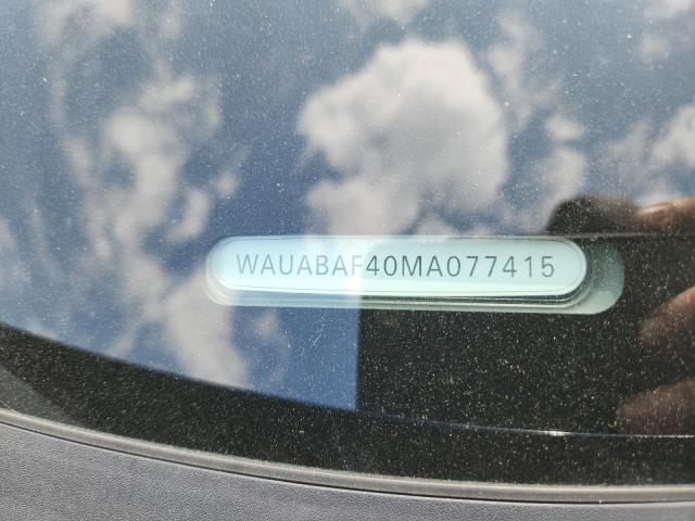 2021 AUDI A4 PREMIUM WAUABAF40MA077415