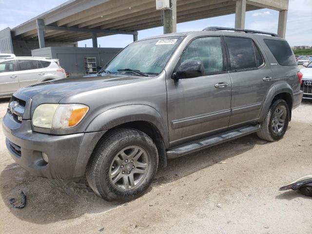 TOYOTA SEQUOIA LI 2005 gray  gas 5TDZT38A65S255589 photo #1