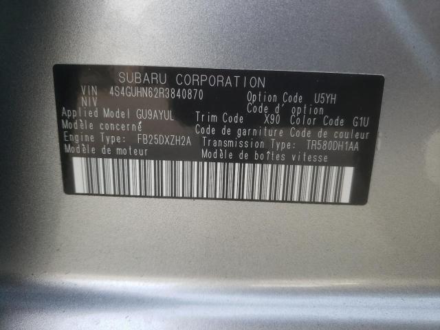 2024 SUBARU CROSSTREK 4S4GUHN62R3840870
