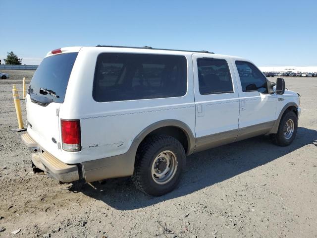 FORD EXCURSION 2000 white 4dr spor gas 1FMNU42S2YEB61279 photo #4