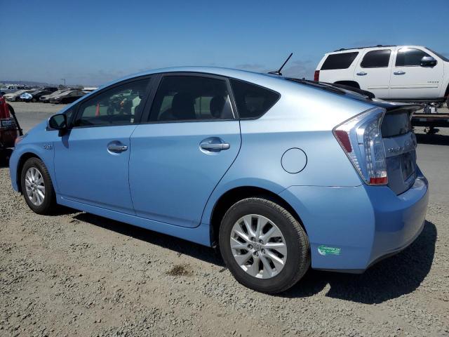 TOYOTA PRIUS PLUG 2015 blue  hybrid engine JTDKN3DP6F3072198 photo #3