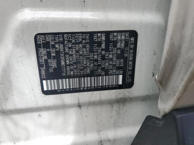 2021 NISSAN ROGUE SL JN8AT3CB5MW217710