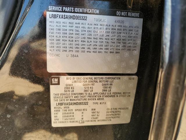 2017 BUICK ENVISION P LRBFXASA9HD065322
