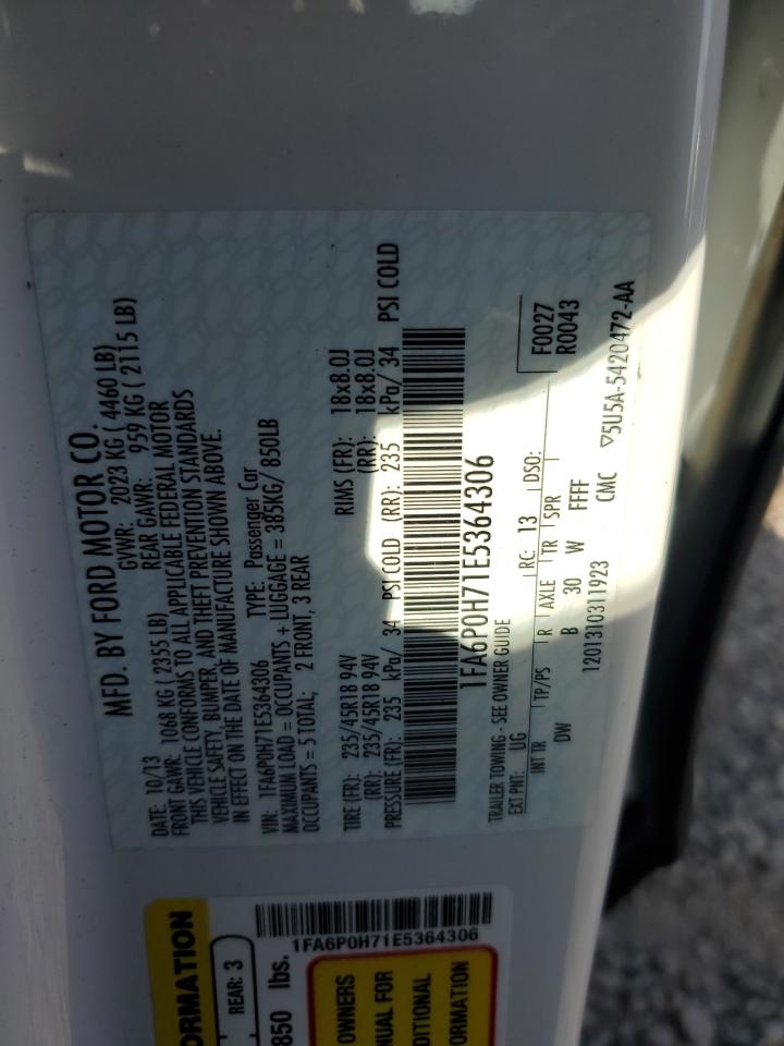 Ford Fusion se 2014