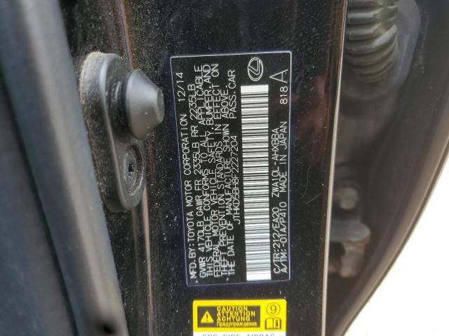 2015 LEXUS CT 200 JTHKD5BH8F2227204