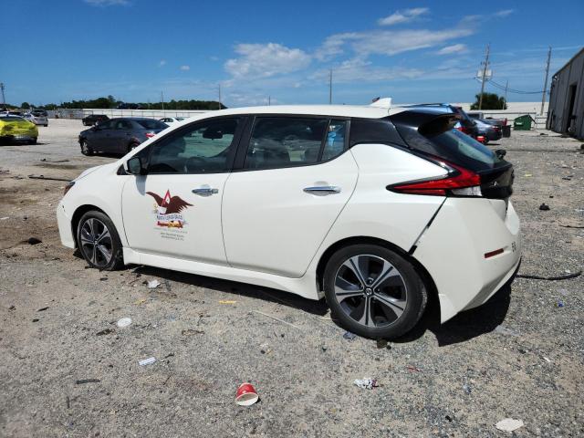 NISSAN LEAF SV 2020 white  electric 1N4AZ1CPXLC304972 photo #3