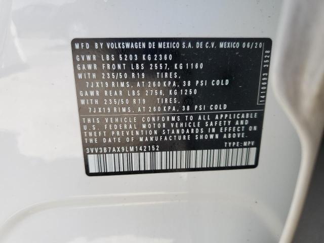 2020 VOLKSWAGEN TIGUAN SE 3VV3B7AX9LM142152