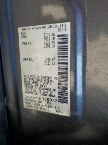 2018 NISSAN MAXIMA 3.5 - 1N4AA6AP0JC389972