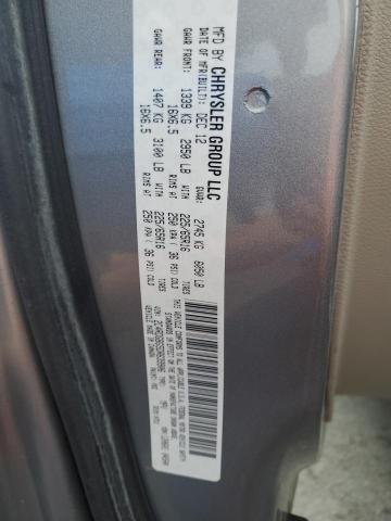 2013 DODGE GRAND CARA - 2C4RDGBG5DR639906