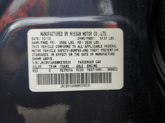 2011 INFINITI M37 X - JN1BY1AR8BM376531