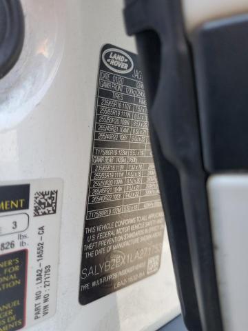 2020 LAND ROVER RANGE ROVER VELAR S SALYB2EX1LA271753