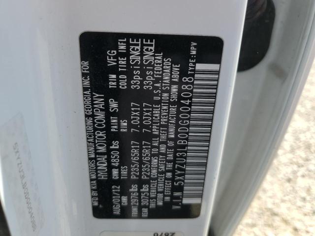 2013 HYUNDAI SANTA FE S - 5XYZU3LB0DG004088