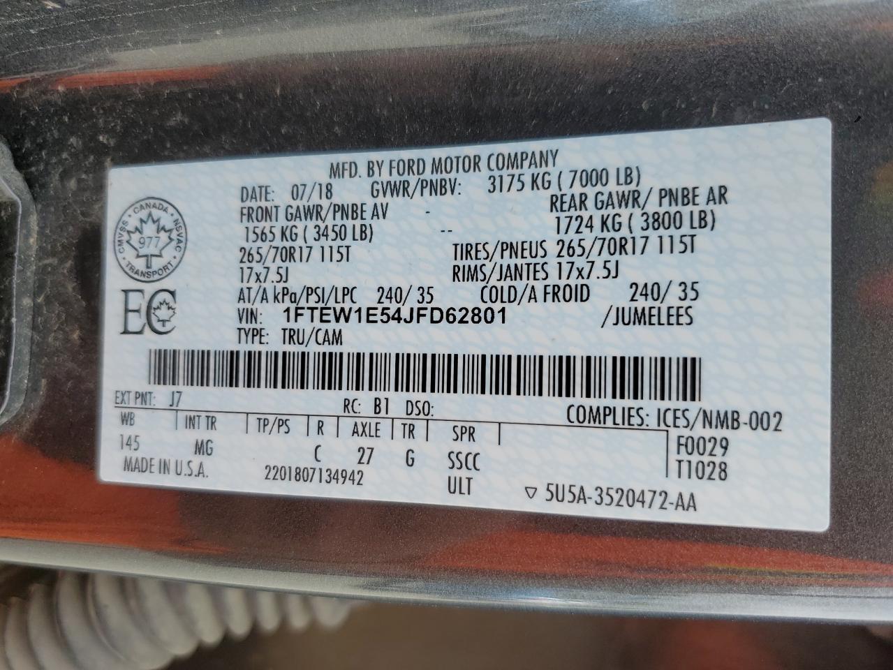 FORD F-150 SUPERCREW