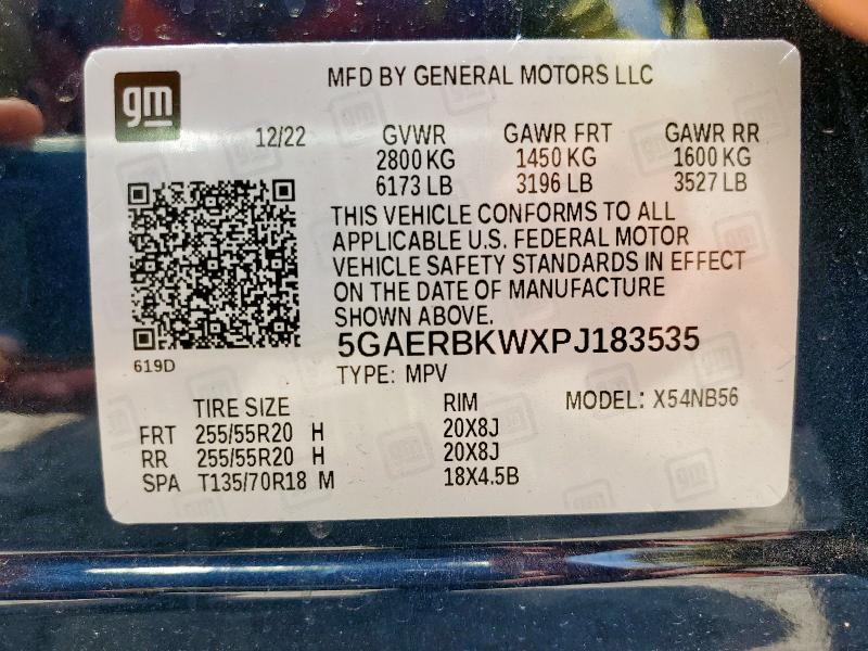2023 BUICK ENCLAVE ES 5GAERBKWXPJ183535