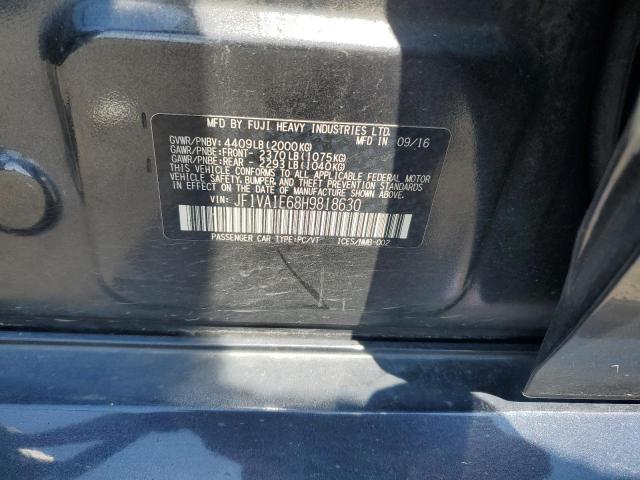 2017 SUBARU WRX PREMIU JF1VA1E68H9818630