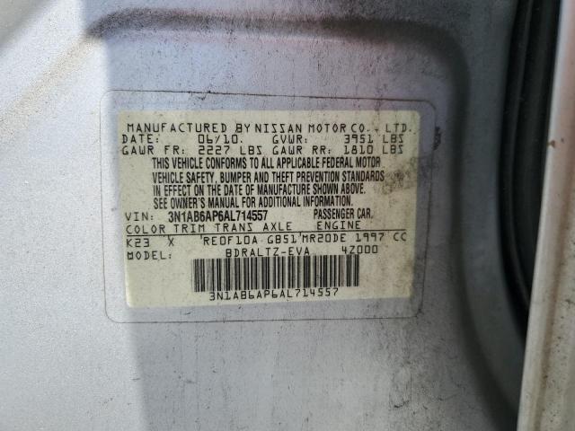 2010 NISSAN SENTRA 2.0 - 3N1AB6AP6AL714557