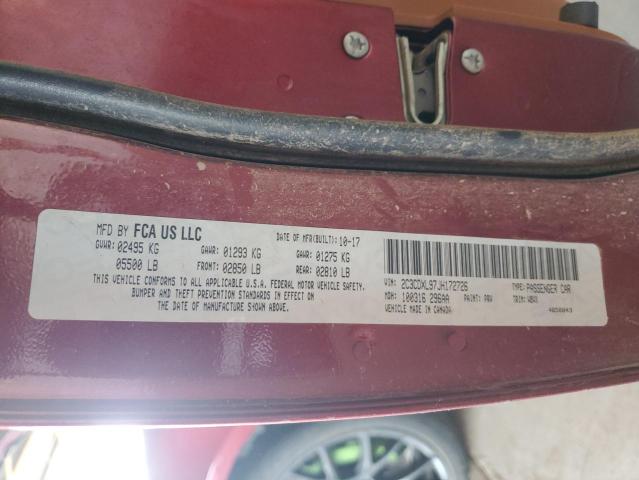 2018 DODGE CHARGER SR 2C3CDXL97JH172726