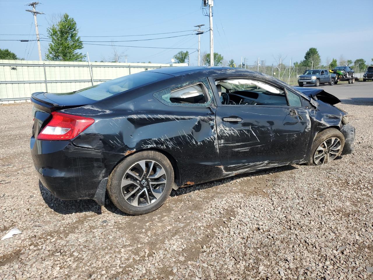 Lot #3296226484 2013 HONDA CIVIC EX