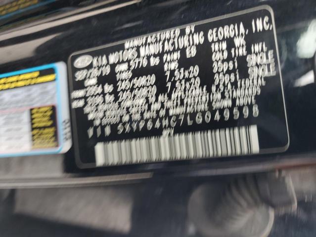 2020 KIA TELLURIDE S 5XYP64HC7LG049598