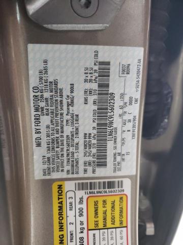 2020 LINCOLN CONTINENTAL RESERVE 1LN6L9NC9L5602309
