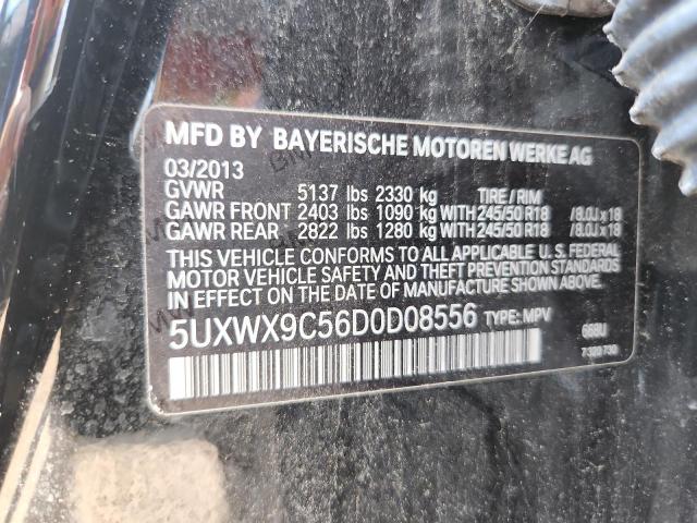 2013 BMW X3 XDRIVE2 - 5UXWX9C56D0D08556