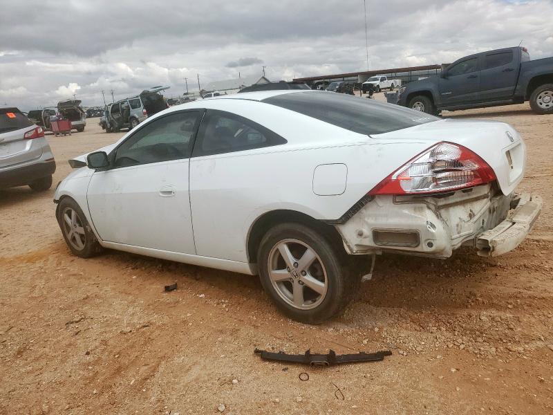 HONDA ACCORD EX 2003 white  gas 1HGCM72653A033460 photo #3