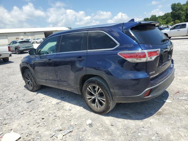 2016 TOYOTA HIGHLANDER XLE 5TDKKRFH0GS144398