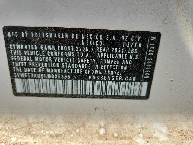 2017 VOLKSWAGEN GTI S 3VW5T7AU6HM035395