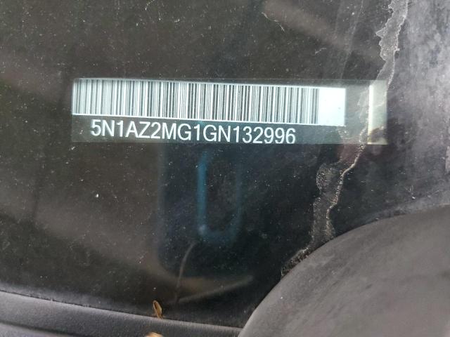 2016 NISSAN MURANO S - 5N1AZ2MG1GN132996