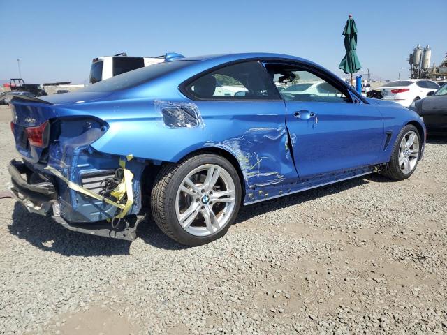 BMW 430I 2018 blue  gas WBA4W3C59JAC97337 photo #4